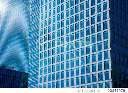 Office building and reflection in London, England 20845976