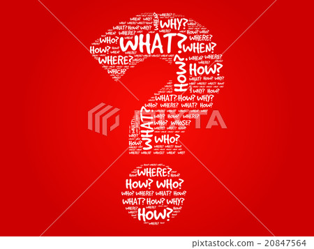 Question mark, Question words Question mark, Question words 20847564
