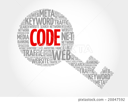 Code Key word cloud 20847592