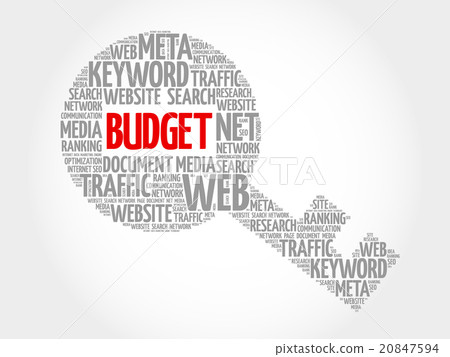 BUDGET Key word cloud 20847594
