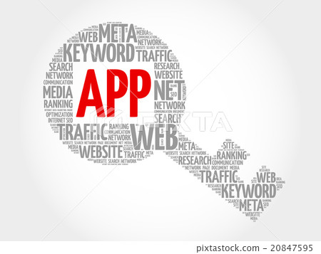 APP Key word cloud APP Key word cloud 20847595