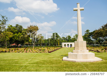 Allied War Cemetery, Kanchanaburi Thailand 20848707
