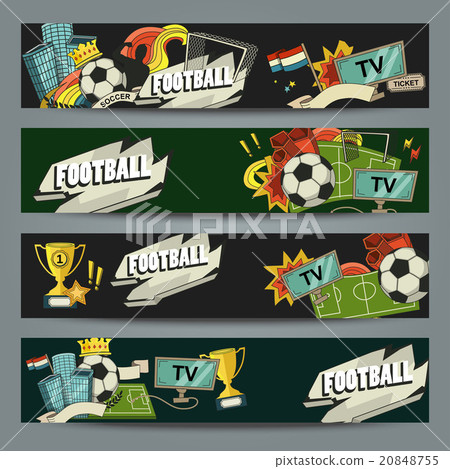 Football sports elements Football sports elements 20848755