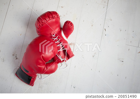 Stock Photo: boxing, boxing glove, combative sport