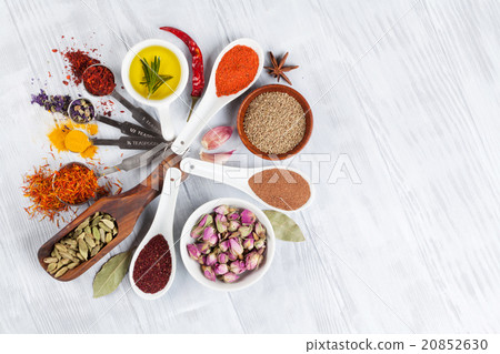 Herbs, condiments and spices Herbs, condiments and spices 20852630