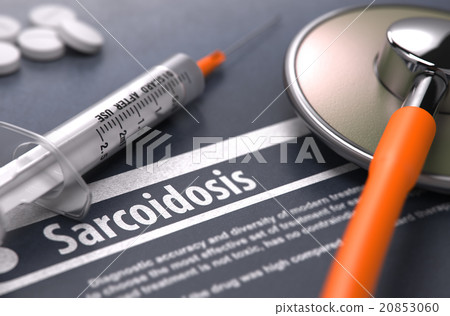 Diagnosis - Sarcoidosis. Medical Concept. 20853060
