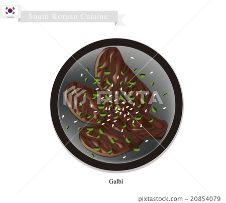 Galbi or Korean Barbecued Beef Short Ribs Galbi or Korean Barbecued Beef Short Ribs 20854079