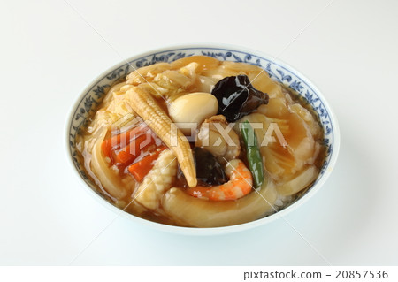 Seafood Chinese noodles for the first time 20857536