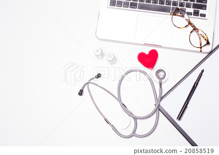 Wooden doctor desk background, horizontal medical Wooden doctor desk background, horizontal medical 20858519