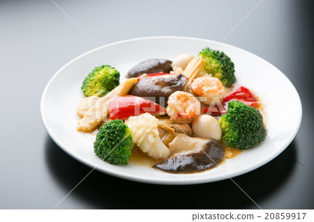 Stir-fry of Chinese vegetables 20859917