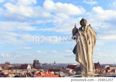 View over Wroclaw town, Poland, Europe 20861207