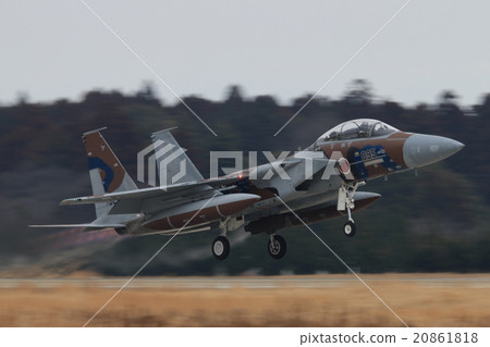 Air Self Defense Force Fighter aircraft takeoff F - 15 DJ aggressor 20861818