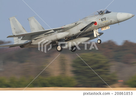 空中自衛隊戰鬥機起飛F  -  15J 20861853