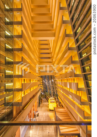 Landscape of the Singapore financial district Landscape of the Singapore financial district 20863900
