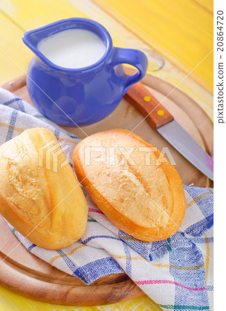 milk and bread milk and bread 20864720