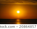 Sunset over sea 20864857