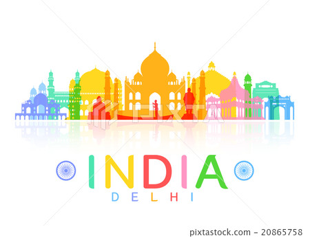India Travel Landmarks. 20865758