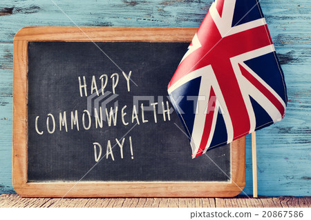 text happy commonwealth day 20867586