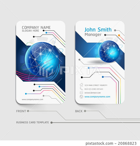 Business card abstract background. Vector illustra - Stock Illustration ...