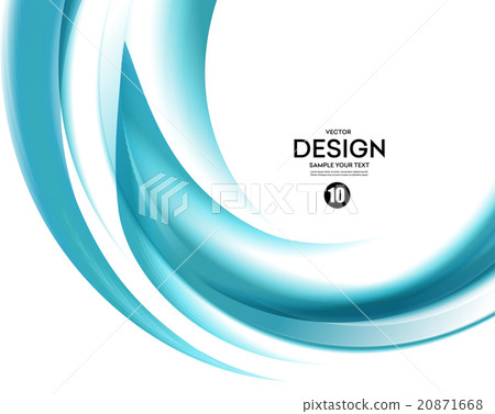 Abstract smooth wave motion illustration Abstract smooth wave motion illustration 20871668