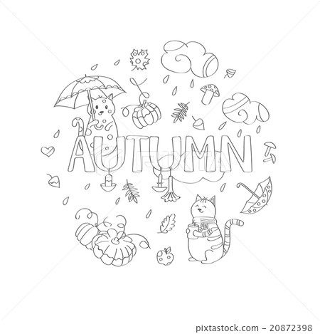 A autumn-themed graphic medley. A autumn-themed graphic medley. 20872398