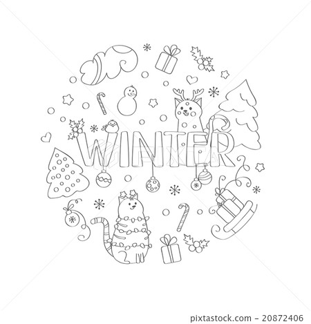 A winter-themed graphic medley. A winter-themed graphic medley. 20872406