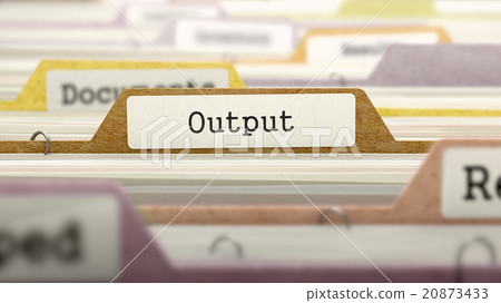 Output - Folder Name in Directory. - Stock Illustration [20873433] - PIXTA