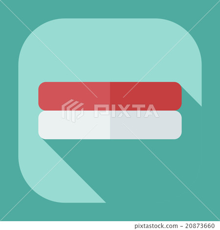 Flat modern design with shadow icons books - Stock Illustration ...
