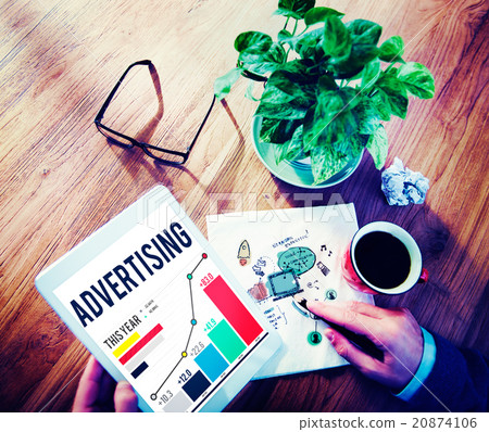 Advertising Marketing Campaign Promotion Branding Concept 20874106