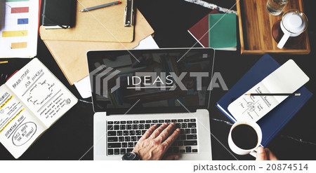 Businessman Working Ideas Creative Workplace Concept Businessman Working Ideas Creative Workplace Concept 20874514