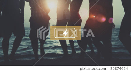 Battery Recharging Charger Electrical Energy Concept 20874624