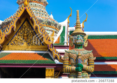 Giant statue in Thailand grand palace 20877288