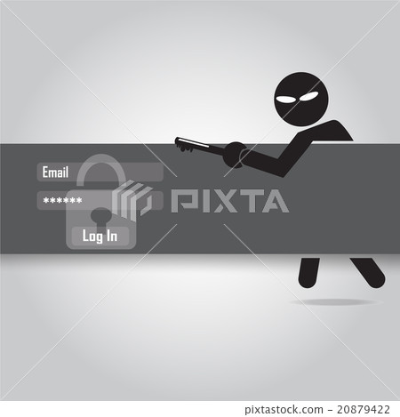 Hacker, Internet security concept Hacker, Internet security concept 20879422