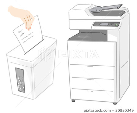 Shredder, copy machine 20880349