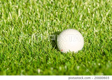 Golf ball on astro turf 20880603