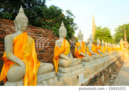 Buddha image and architecture Buddha image and architecture 20881051