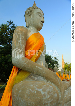 Buddha image and  architecture 20881058