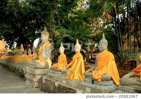 Buddha image and  architecture 20881067