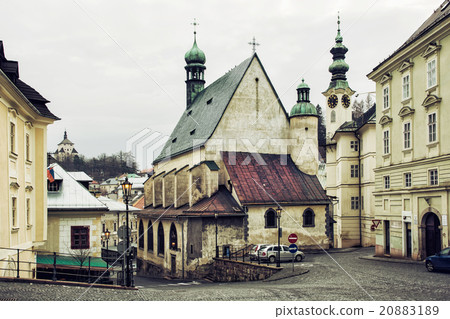 Banska Stiavnica with New castle Banska Stiavnica with New castle 20883189