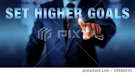 Corporate Career Coach Touching SET HIGHER GOALS 20886039