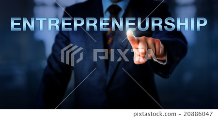 Innovator Touching ENTREPRENEURSHIP 20886047