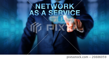 Solution Provider Pressing NETWORK AS A SERVICE 20886059