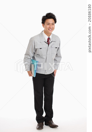 A man in a uniform wearing a greeting 20886180