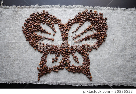 coffee background element bean grey brown 20886532