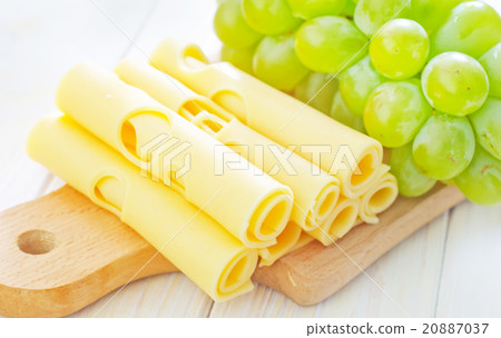 cheese and grape cheese and grape 20887037