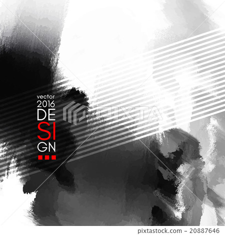 Abstract inkblot background. 20887646