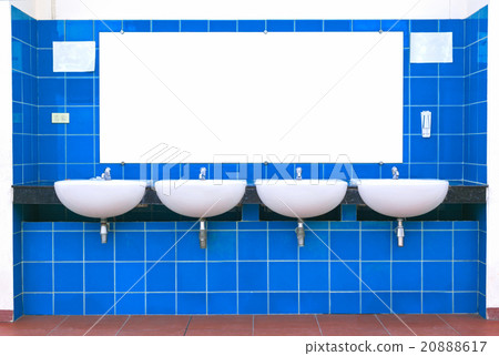 Clean new public toilet design. Clean new public toilet design. 20888617