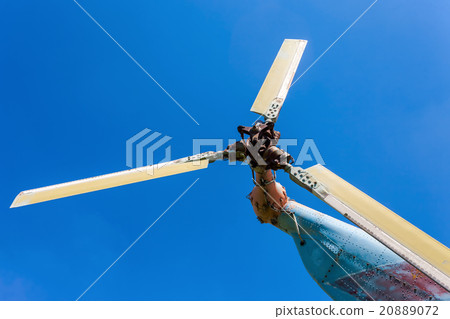 Turbine of russian transport helicopter Turbine of russian transport helicopter 20889072