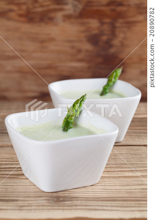 Asparagus cream soup Asparagus cream soup 20890782
