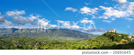 Zakynthos island with village in Greece 20891645